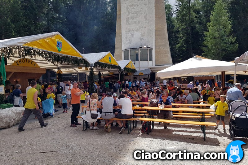 The county festival of Zuel, a district of Cortina