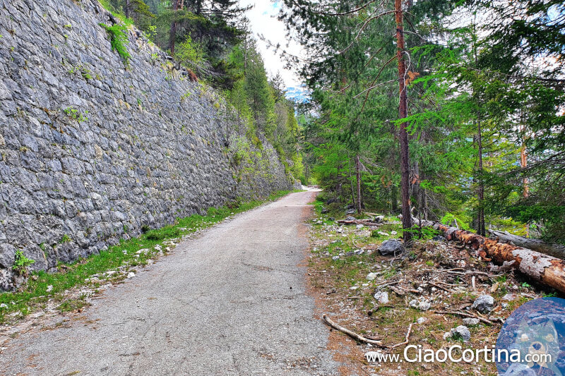 The road towards Prato Piazza