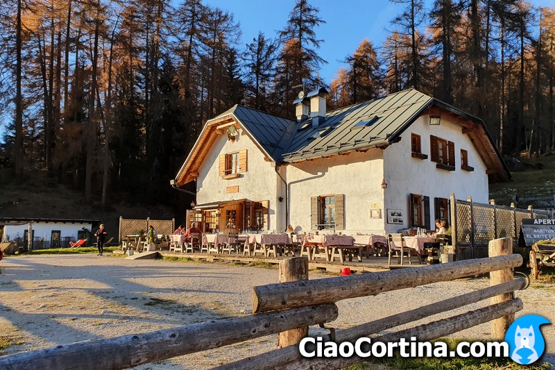 Fotografia della Malga Larieto a Cortina d'Ampezzo