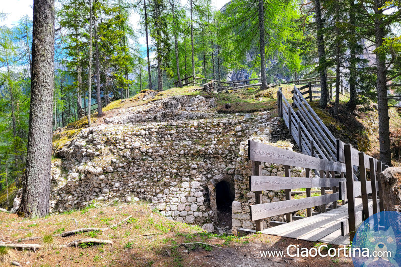 The ruins of the castle of Podestagno