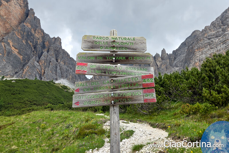 Il Rifugio Dibona.