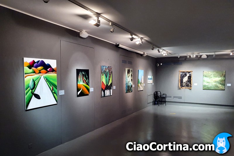The Rimoldi art gallery at Ciasa de ra Regoles, in Cortina d'Ampezzo