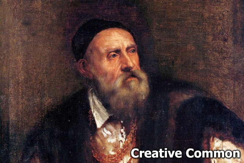 Self-portrait of Titian