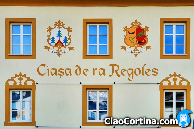 The house of the Regole in Cortina