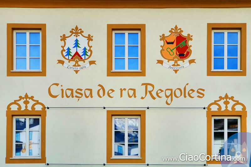 The house of the Regole in Cortina