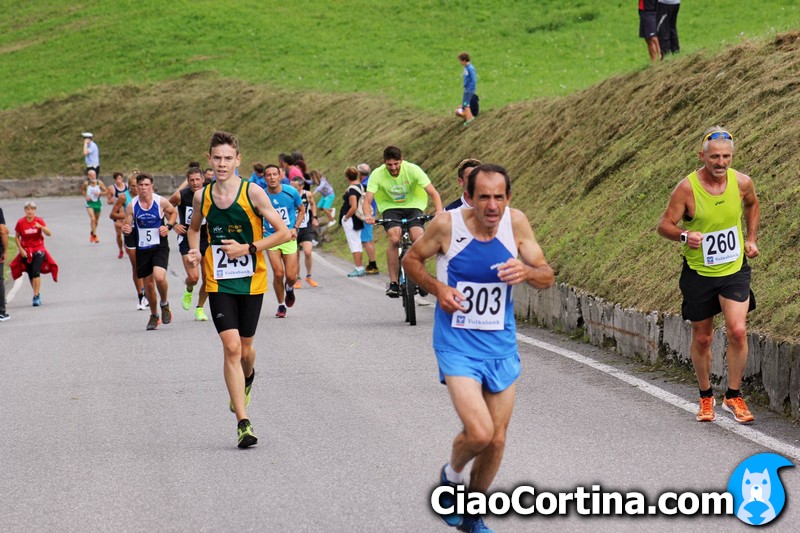 El Siro de Pianozes, Running races in Cortina d'Ampezzo