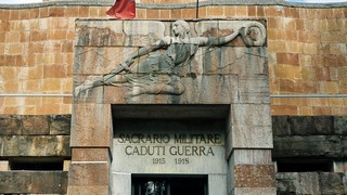 Pocol military memorial in Cortina