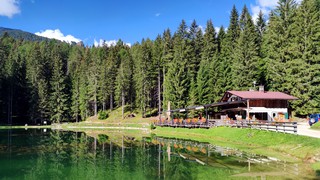 Gita a Cortina dal lago Pianozes al lago d'Ajal