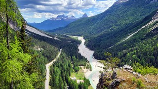 Hike in Cortina to the Podestagno Castle